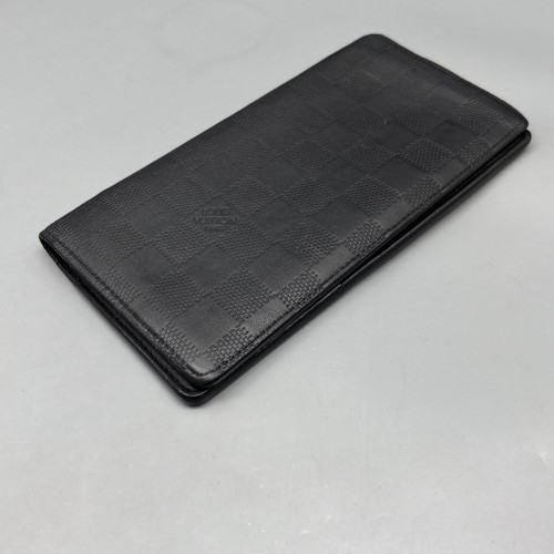 Louis Vuitton Brazza Wallet Damier Infini Black