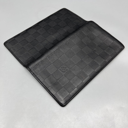 Louis Vuitton Brazza Wallet Damier Infini Black