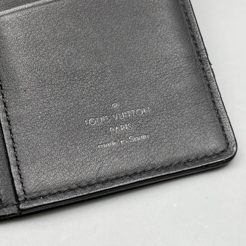 Louis Vuitton Brazza Wallet Damier Infini Black