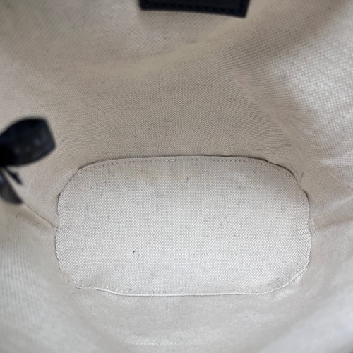 Gucci Blondie Mini Bucket Bag GG Monogram Beige Black Red