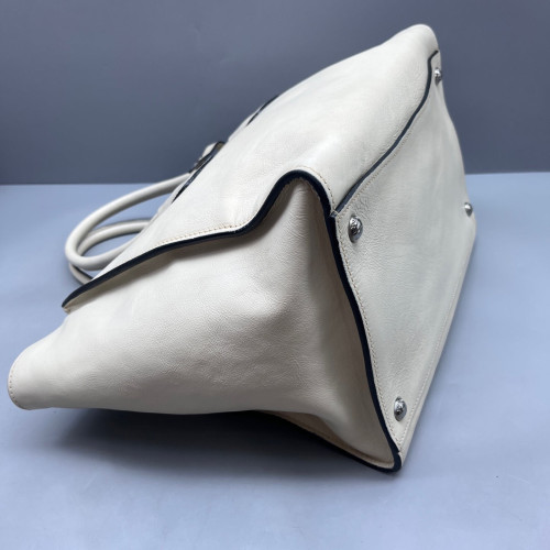 Prada Tote Bag Calfskin White