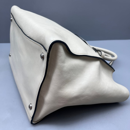 Prada Tote Bag Calfskin White