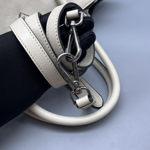 Prada Tote Bag Calfskin White