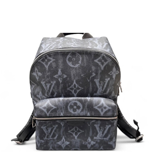 Louis Vuitton Discovery Backpack Monogram Black Grey