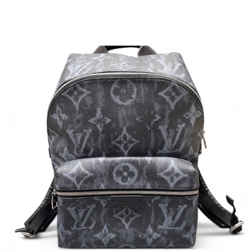 Louis Vuitton Discovery Backpack Monogram Black Grey