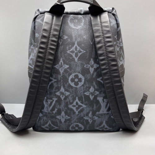 Louis Vuitton Discovery Backpack Monogram Black Grey
