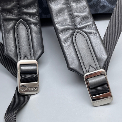 Louis Vuitton Discovery Backpack Monogram Black Grey