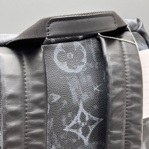 Louis Vuitton Discovery Backpack Monogram Black Grey