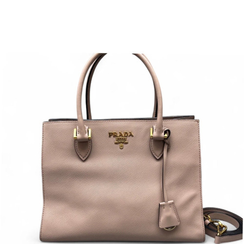 Prada Tote Bag Saffiano Calfskin Light Pink