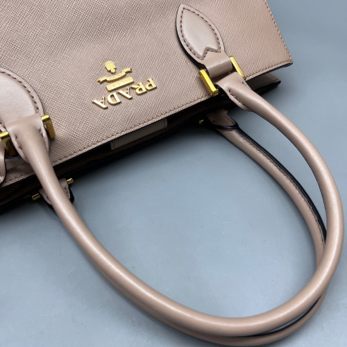 Prada Tote Bag Saffiano Calfskin Light Pink