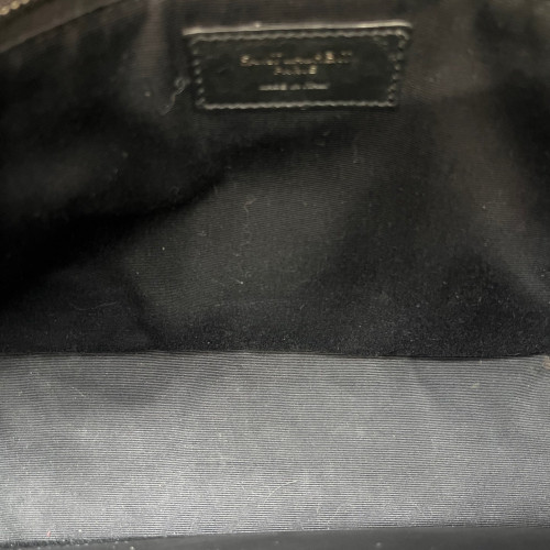 Yves Saint Laurent Medium Niki Chain Calfskin Black