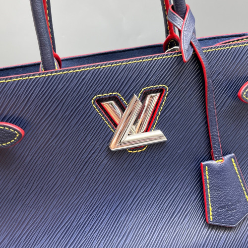 Louis Vuitton Twist Tote Epi Dark Blue