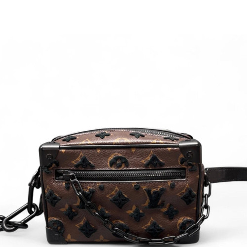 Louis Vuitton Mini Soft Trunk Monogram Brown Black