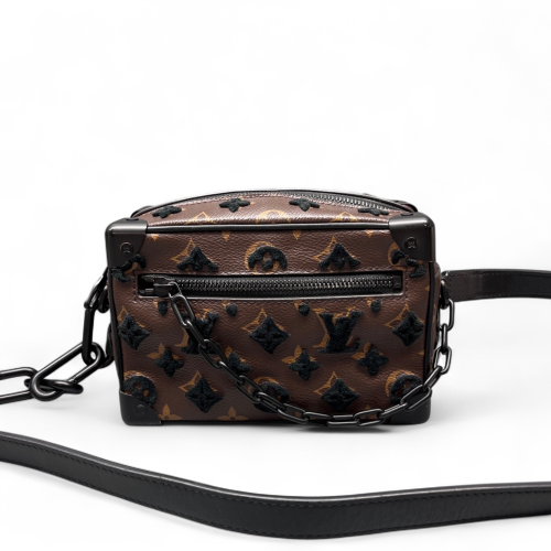 Louis Vuitton Mini Soft Trunk Monogram Brown Black