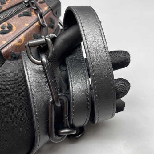 Louis Vuitton Mini Soft Trunk Monogram Brown Black