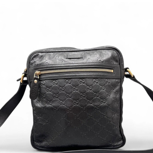 Gucci Messenger Guccissima Black