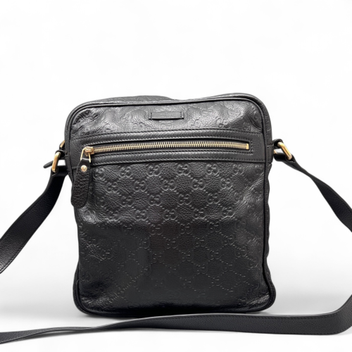 Gucci Messenger Guccissima Black