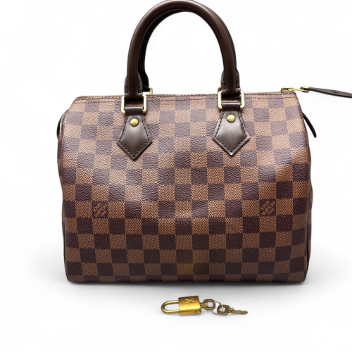 Louis Vuitton Speedy 25 Damier Ebene Brown