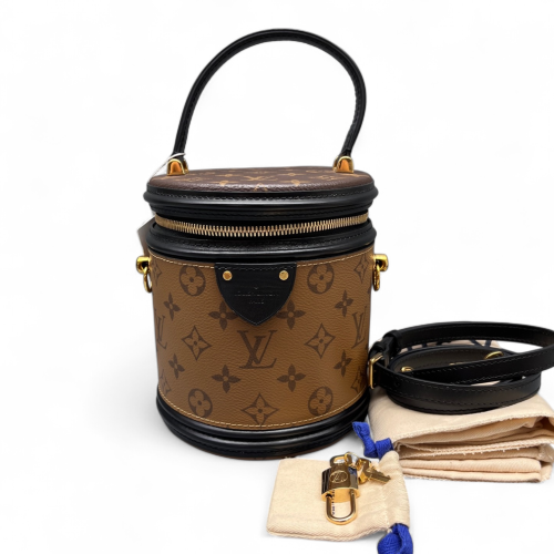 Louis Vuitton Cannes Reverse Monogram Brown Black