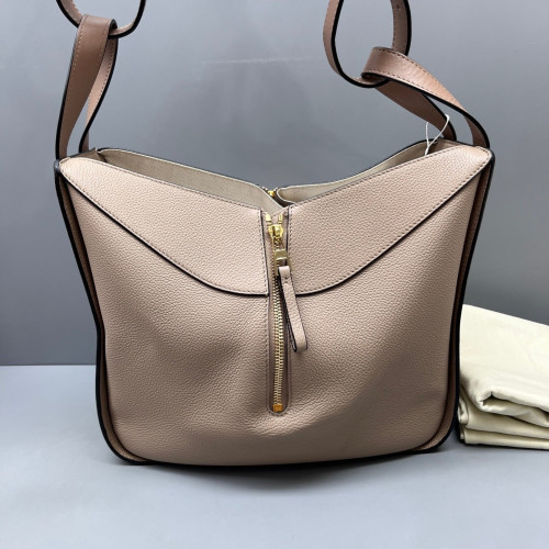 Loewe Small Hammock Grained Calfskin Grey Loewe Small Hammock Grained Calfskin Grey