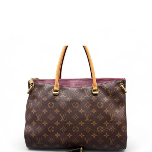 Louis Vuitton Pallas Monogram Brown Purple