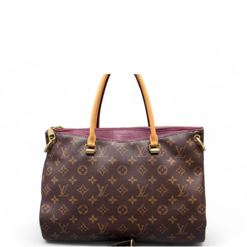 Louis Vuitton Pallas Monogram Brown Purple