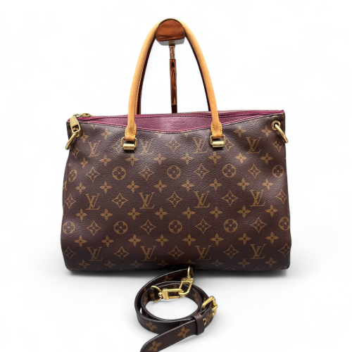 Louis Vuitton Pallas Monogram Brown Purple