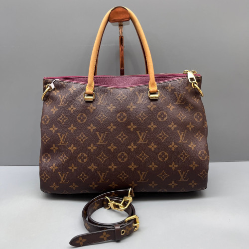 Louis Vuitton Pallas Monogram Brown Purple