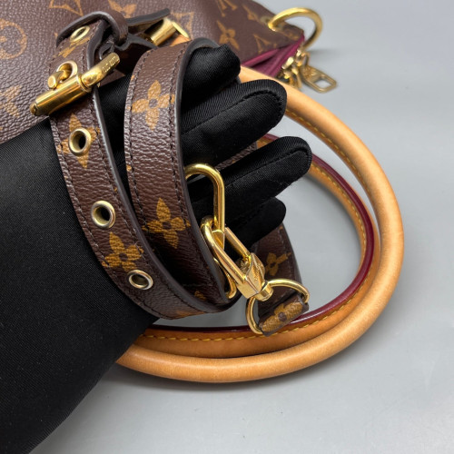 Louis Vuitton Pallas Monogram Brown Purple