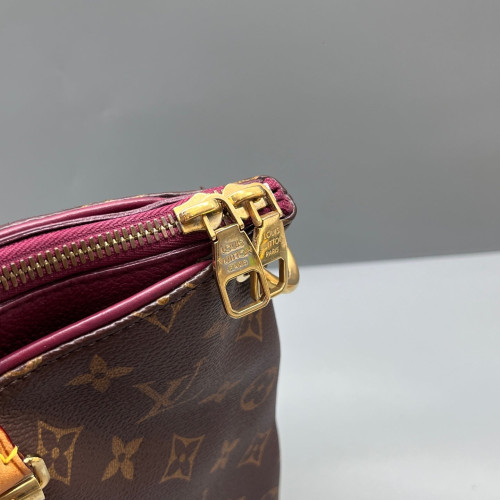 Louis Vuitton Pallas Monogram Brown Purple