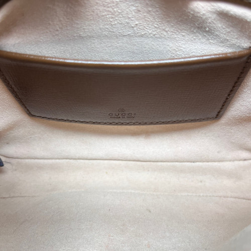 Gucci Web Mini Jackie 1961 Hobo GG Supreme Monogram Beige Brown Green Gucci Web Mini Jackie 1961 Hobo GG Supreme Monogram Beige Brown Green