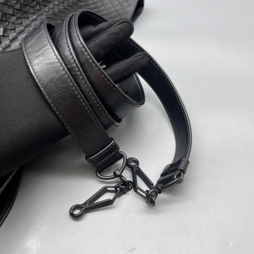 Bottega Veneta Tote Bag Calfskin Intrecciato Black