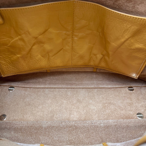 Bottega Veneta Medium Arco Pull Up Leather Light Brown
