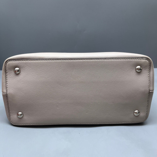 Fendi Petite 2jours Calfskin Light Grey