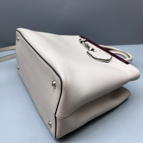 Fendi Petite 2jours Calfskin Light Grey
