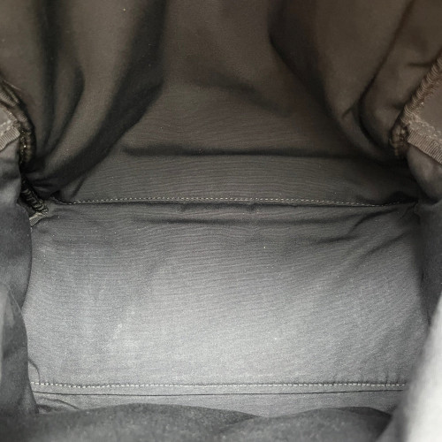 Dior Cannage Stitch Rider Backpack Canvas Black Grey