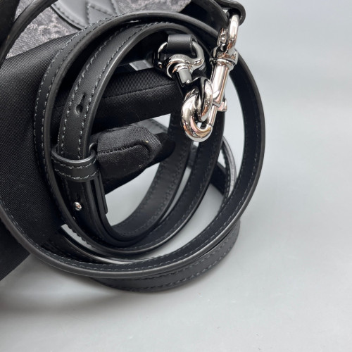 Gucci Small Babouska Tote Denim Black