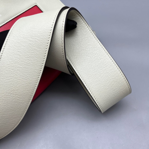 Celine Medium Frame Shoulder Bag Calfskin Red White