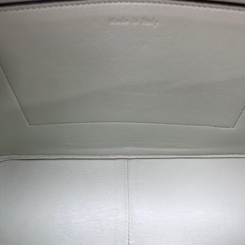 Celine Medium Frame Shoulder Bag Calfskin Red White