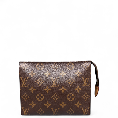Louis Vuitton Toiletry Pouch 19 Monogram Brown