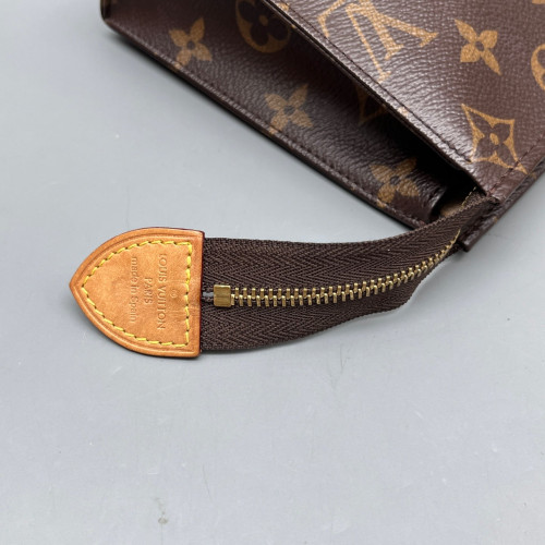 Louis Vuitton Toiletry Pouch 19 Monogram Brown