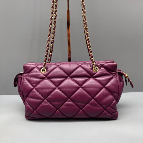 Salvatore Ferragamo Tote Bag Lambskin Azalea