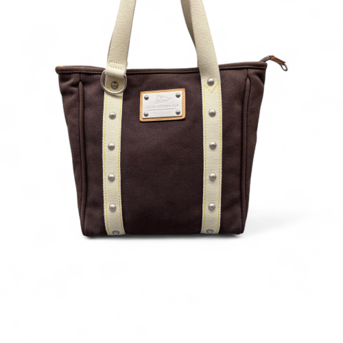 Louis Vuitton Tote Bag Canvas Brown Beige