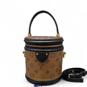 Louis Vuitton Cannes Reverse Monogram Brown Black