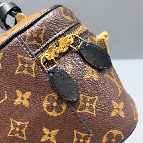 Louis Vuitton Vanity PM Reverse Monogram Brown Black