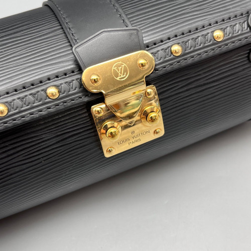 Louis Vuitton Papillon Trunk Epi Black