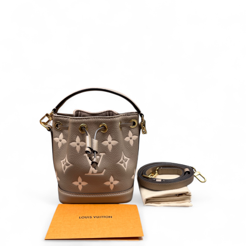 Louis Vuitton Nano Noe Monogram Empreinte Giant Marmo