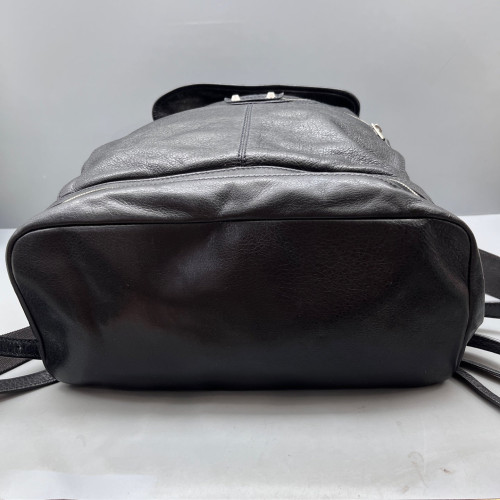Balenciaga Backpack Arena Lambskin Black