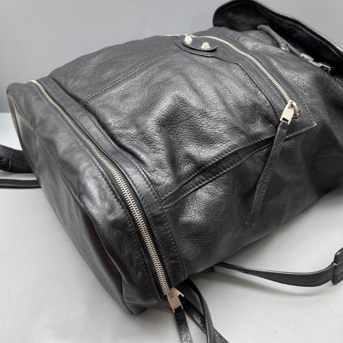 Balenciaga Backpack Arena Lambskin Black