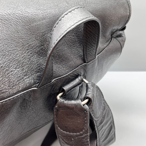 Balenciaga Backpack Arena Lambskin Black